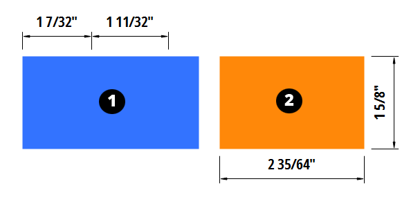 LayOut の Linear Dimension (長さ寸法) ツールを使用すると、等しいオフセットで寸法を作成できます。