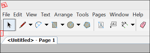 Look for a new toolbars gray move handle.