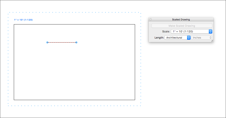 Para crear un dibujo a escala desde cero en LayOut, usa el panel Dibujo a escala